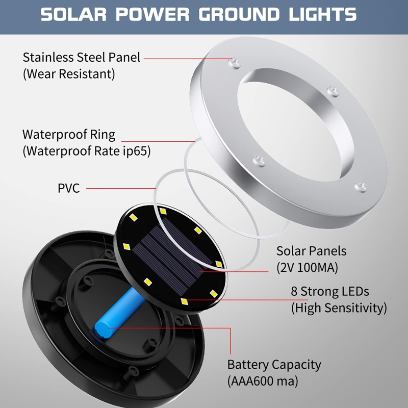 Floor Solar Lamp
