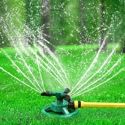 Rotating water sprinkler