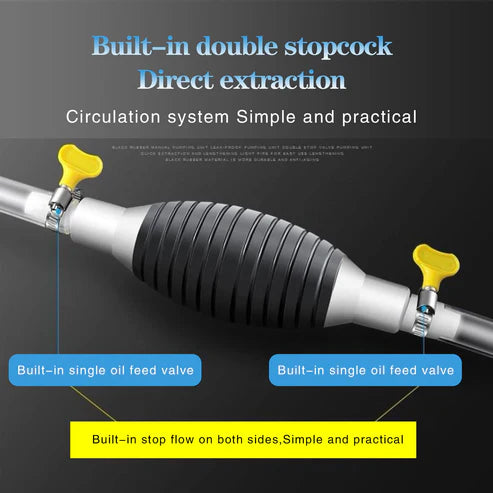 Manual fuel pump