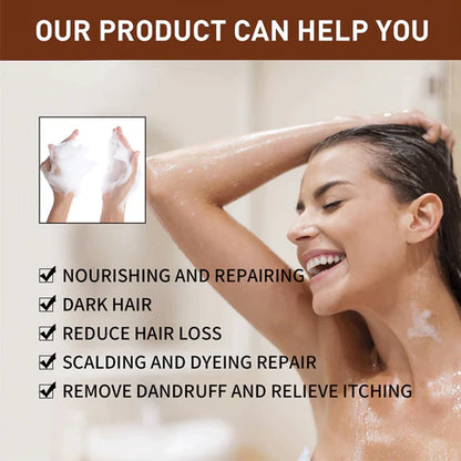 Hair shampoo soap