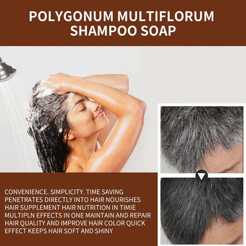 Hair shampoo soap