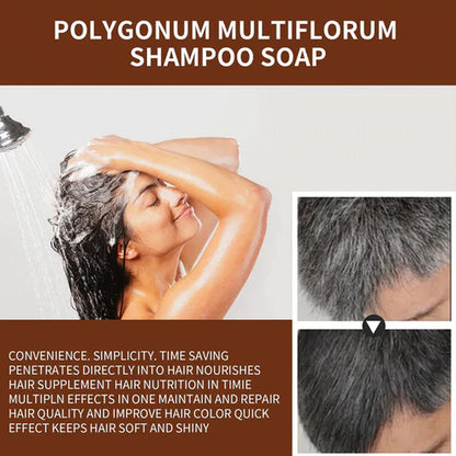 Hair shampoo soap
